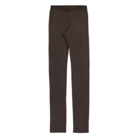 Joha dames wolzijden leggings Dark Brown