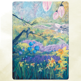 Kapitein Kalk - Ansichtkaart Lente