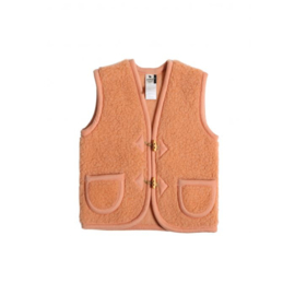 Alwero - Wollen bodywarmer Kids salmon