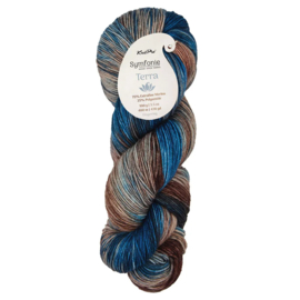 Symfonie Terra Sock - sokkenwol Cabin in the Woods