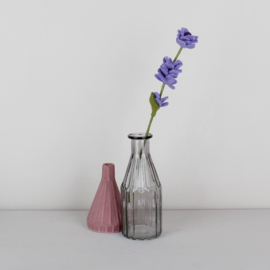 Sjaal met een verhaal - Vilten bloem Lavendel
