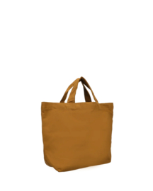 Katoenen mini shopper Mustard