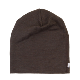 Joha adult wolzijden beanie chocolate
