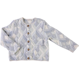 Poudre Organic - Anis quilt jas patchwork