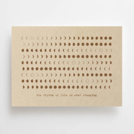 Anna Cosma - Ansichtkaart - Life is constantly changing