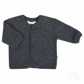 Joha wollen wolfleece vest Charcoal