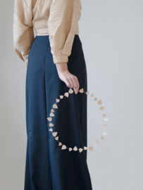 Juriane Matter - TWIG bladeren - blush beige