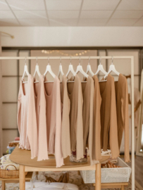 Evelina Apparel - Pointelle shirt cacao