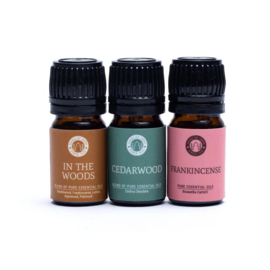 Song of India - aromatherapie Woodsy set 3x 5 ml