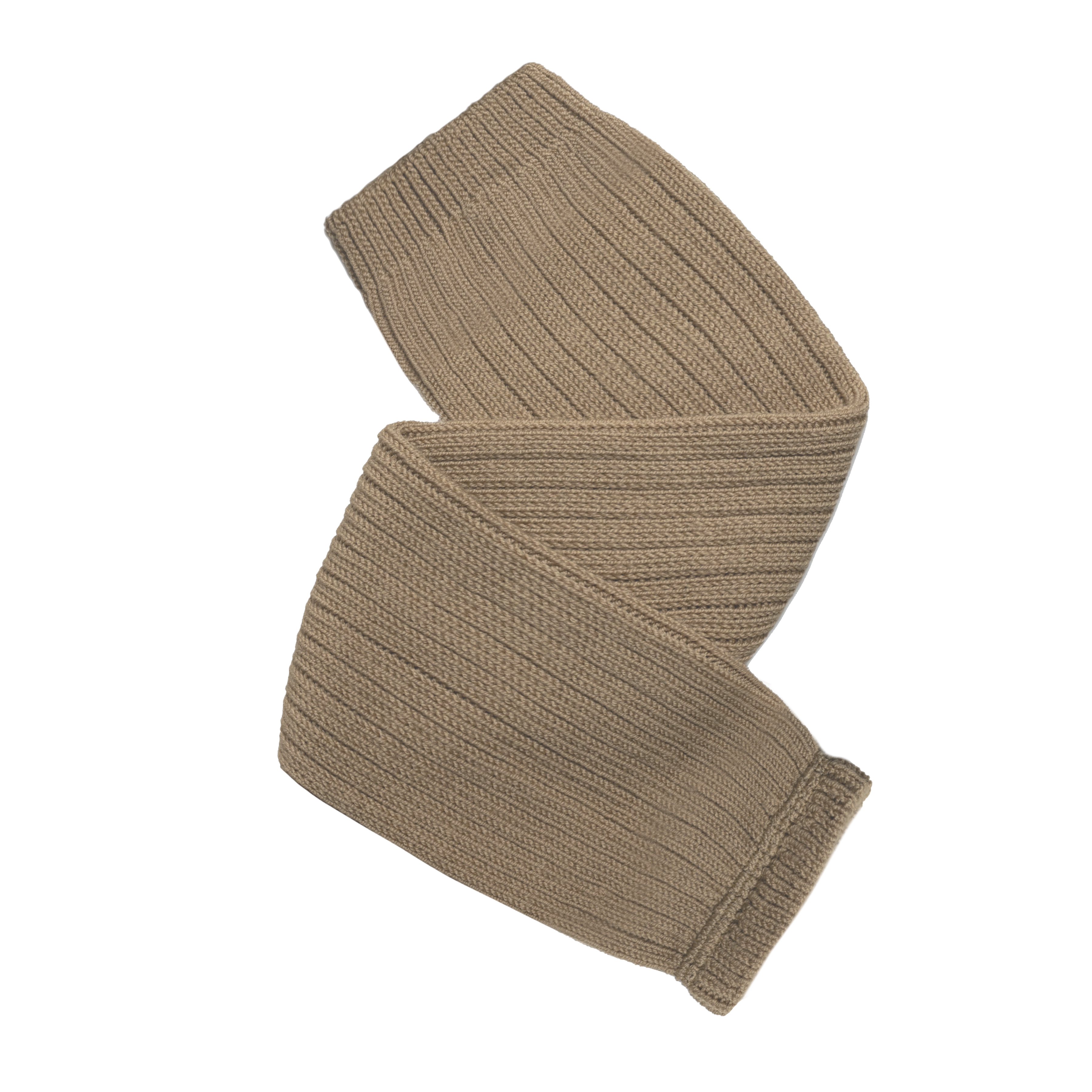 Collégien merinowollen beenwarmers - adult - Petite Taupe