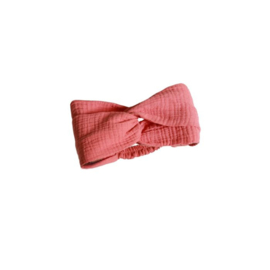 Alwero muslin haarband knot Pink