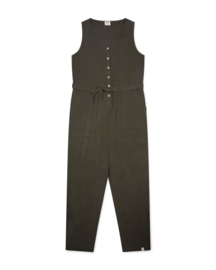 Matona Women  Linnen Frida Overall Pine