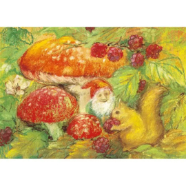 Marjan van Zeyl - Ansichtkaart Herfst