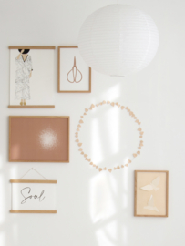Juriane Matter - TWIG bladeren - blush beige
