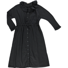 Poudre Organic - Women's dress Avena Pirate Black