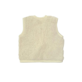 Alwero - Wollen bodywarmer Kids naturel