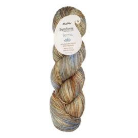 Symfonie Terra Sock - sokkenwol Blue Dune