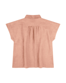 Matona Women Linnen Blouse Rose