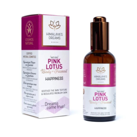 Ayurvedische huid & gezichtsolie Roze Lotus/ Geluk Himalaya's Dreams