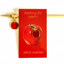 Firefly Notes - Stitchmarker Red Apple