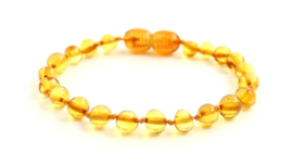 Barnsteen armbandje kind honey