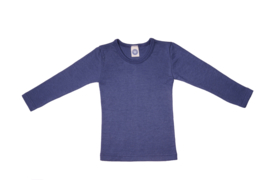 Cosilana wolzijden longsleeve marine