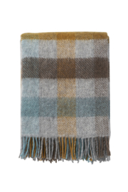 Klippan  plaid Gotland Multi Turquoise
