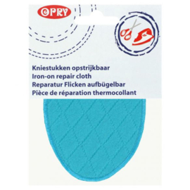 Opry Knielap opstrijkbaar blauw