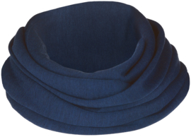 Engel Natur wolzijden loopscarf navy