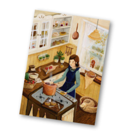 Esther Bennink - Ansichtkaart Keuken Cosiness
