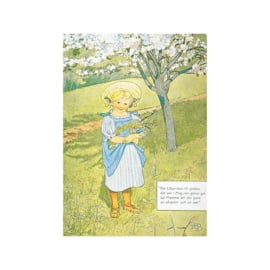 Elsa Beskow Ansichtkaart Maja's wijsje