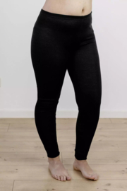 Engel Natur wolzijden dames leggings Zwart