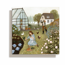 Robinelisedraws - Ansichtkaart Homestead