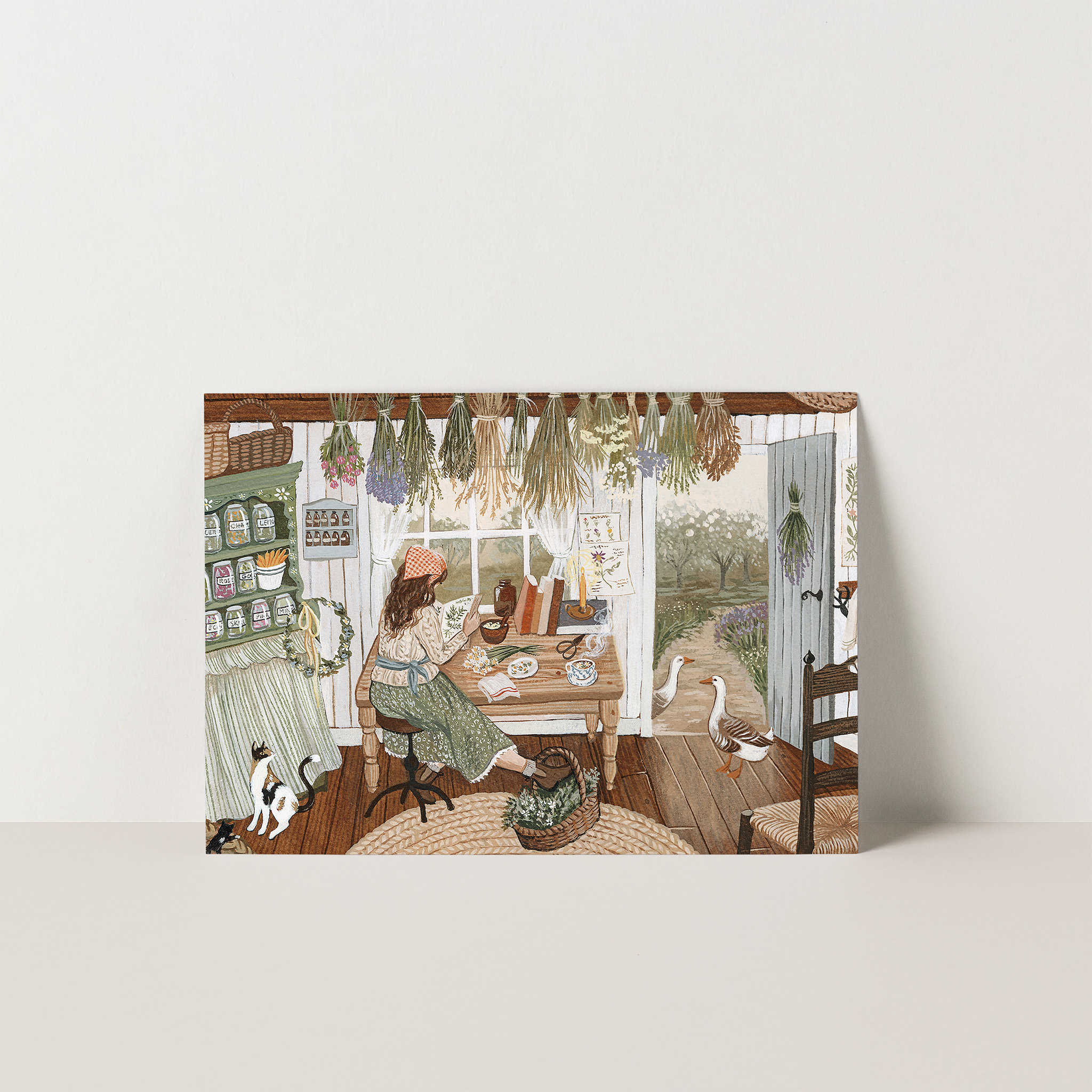 Robin Pieterse - Ansichtkaart The Herbalist