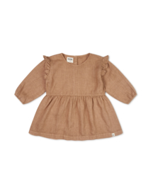 Matona Linnen Luzia Blouse Tan