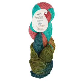 Symfonie Terra Sock - sokkenwol Spring Blush