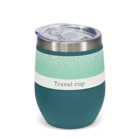 Travelcup Petrol rubber coated