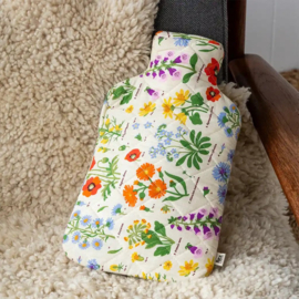 Dotcom Wild Flowers hot water bottle