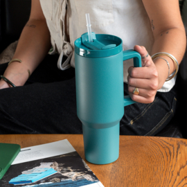 Travelmug petrol tumbler