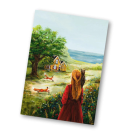 Esther Bennink - Ansichtkaart Het Eiland