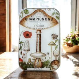 Firefly Notes - Knitting Notions Mushroom Kleine tin