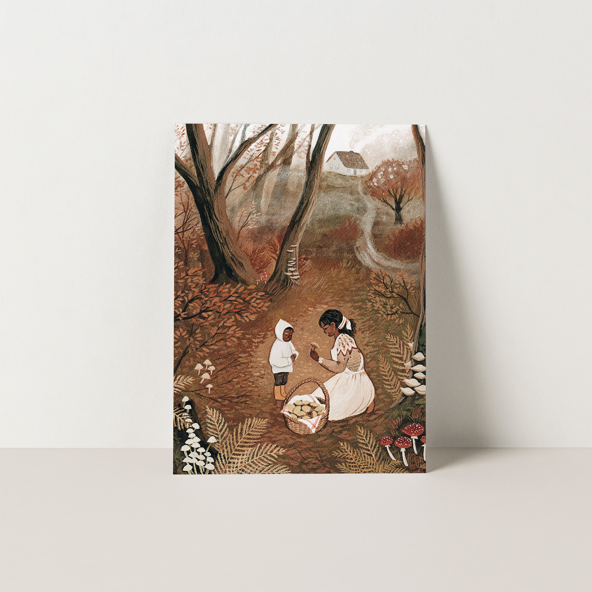 Robin Pieterse - Ansichtkaart Morning Forage