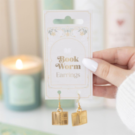 Oorbellen Book Worm