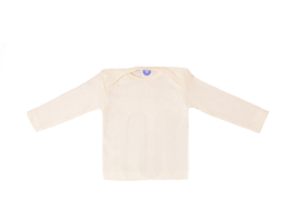 Cosilana wolzijden baby longsleeve natuur