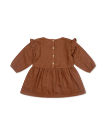 Matona Linnen Luzia Blouse Sienna