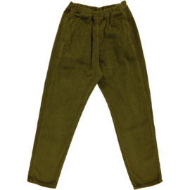 Poudre Organic - Women's cord pants Fir Green