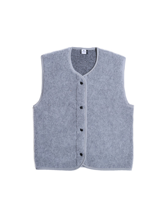 Alwero - Wollen bodywarmer Adult  Grey Tyb Light