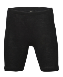 Engel Natur wolzijden shorts met langere pijpen zwart