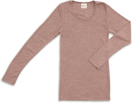 Engel Natur wolzijden longsleeve dames dusty rose