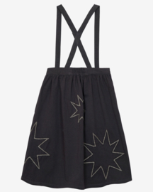Nadadelazos woman Suspender Skirt Black Stars